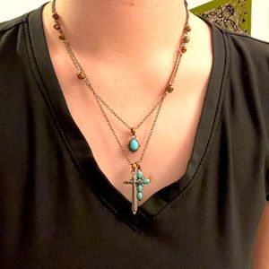Gothic Cross Necklace